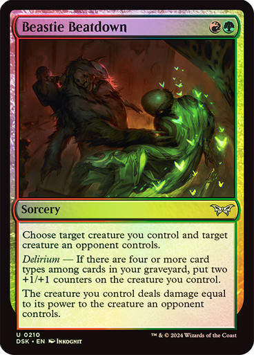 Beastie Beatdown (DSK) (210) / Foil