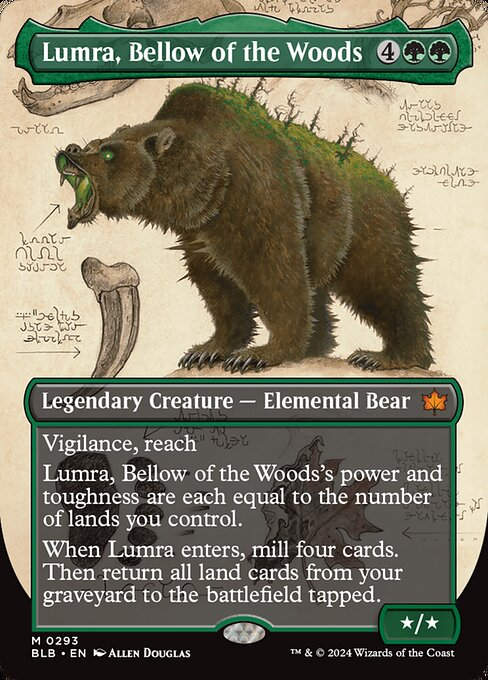 Lumra, Bellow of the Woods (blb) (293) / Borderless