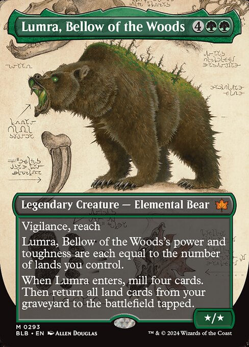 Lumra, Bellow of the Woods (blb) (293) / Borderless