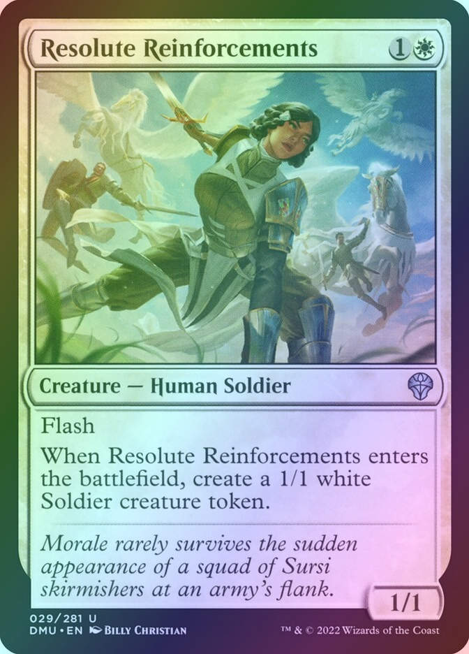 Resolute Reinforcements (DMU) (29) / Foil