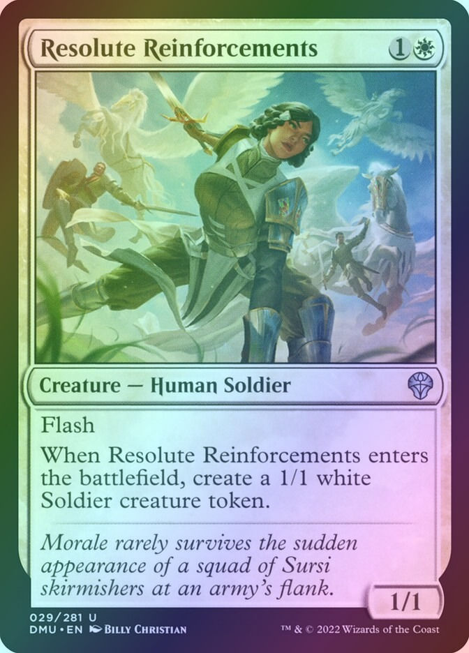 Resolute Reinforcements (DMU) (29) / Foil
