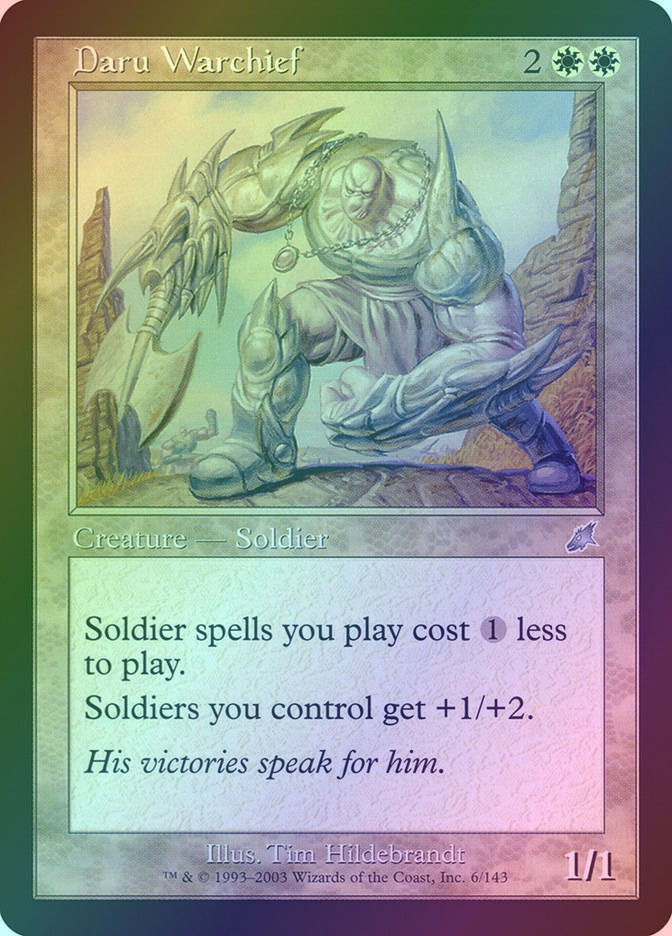 Daru Warchief (SCG) (6) / Foil