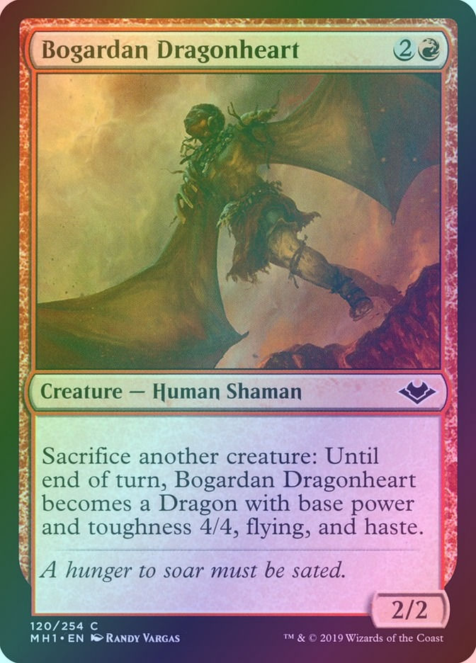 Bogardan Dragonheart (MH1) (120) / Foil