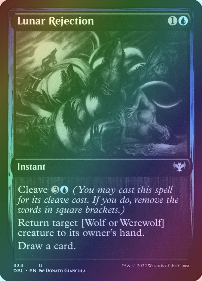 Lunar Rejection (DBL) (334) / Foil