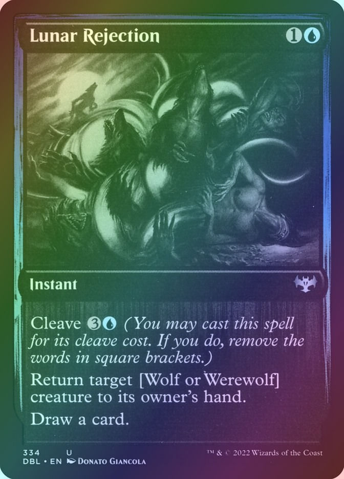 Lunar Rejection (DBL) (334) / Foil