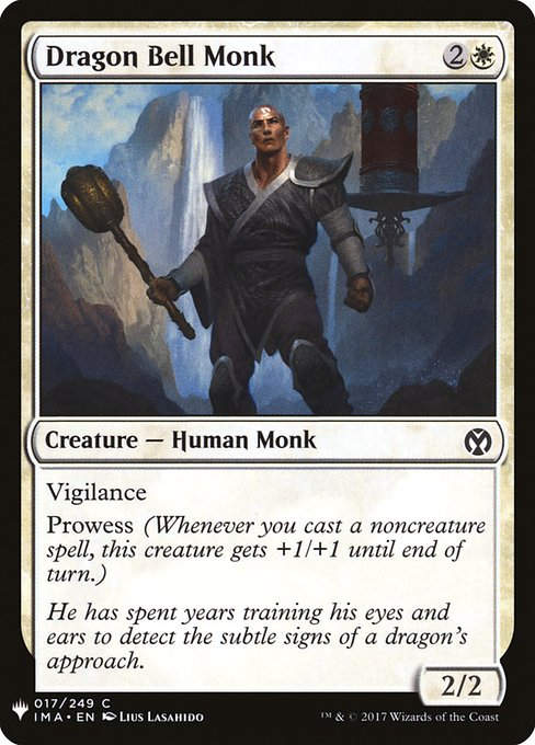 Dragon Bell Monk (PLST) (IMA-17)