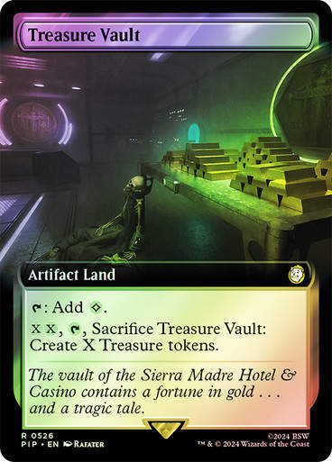 Treasure Vault (pip) (526) / Extended Art Foil