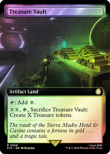 Treasure Vault (pip) (526) / Extended Art Foil