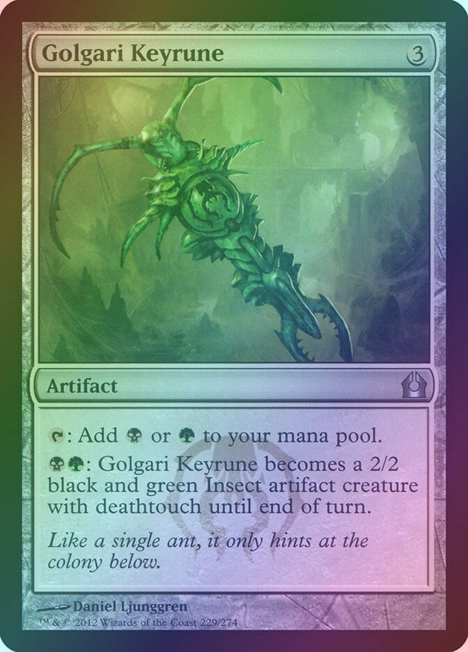 Golgari Keyrune (RTR) (229) / Foil