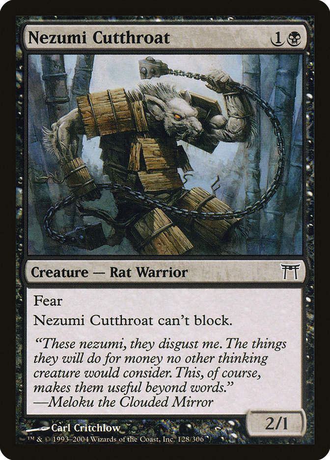 Nezumi Cutthroat (CHK) (128)