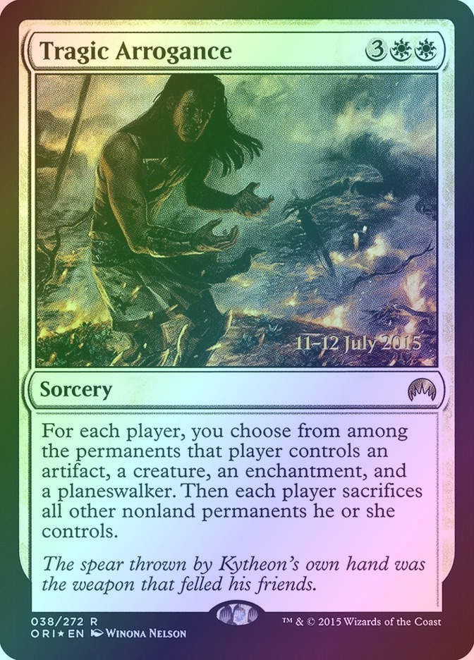 Tragic Arrogance (PORI) (38s) / Foil