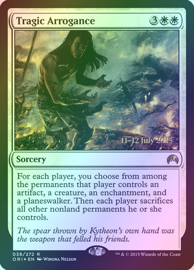 Tragic Arrogance (PORI) (38s) / Foil