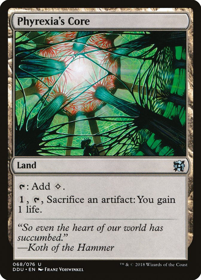 Phyrexia's Core (ddu)