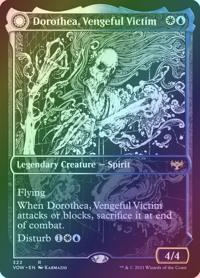 Dorothea, Vengeful Victim // Dorothea's Retribution (VOW) (322) / Foil