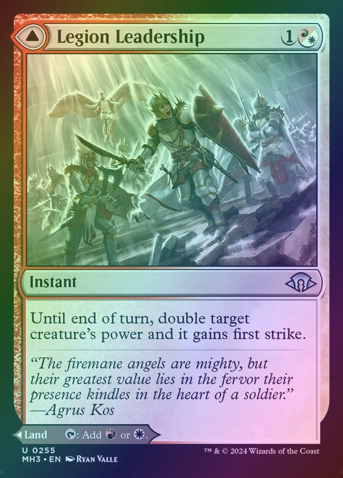 Legion Leadership // Legion Stronghold (MH3) (255) / Foil