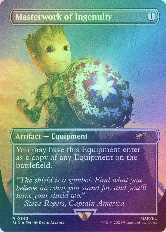 Masterwork of Ingenuity (SLD) (863) / Borderless / Foil