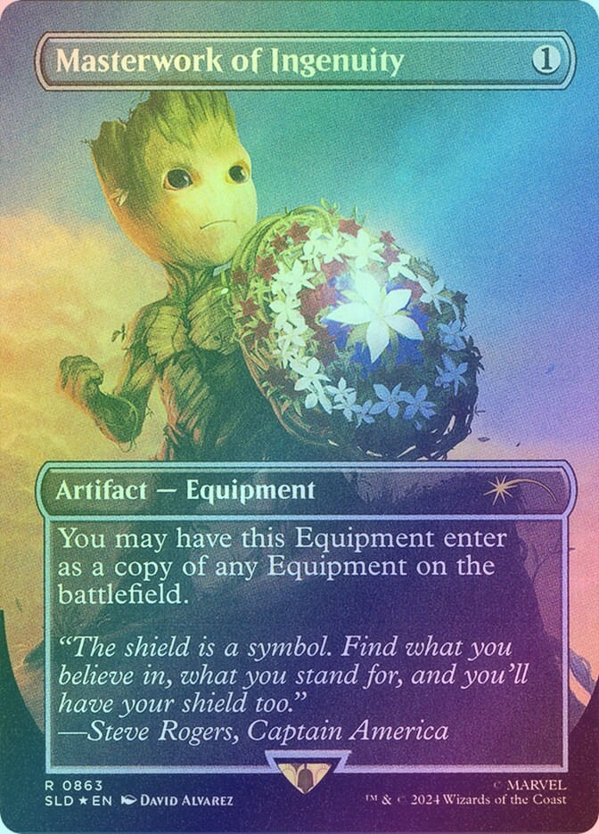 Masterwork of Ingenuity (SLD) (863) / Borderless / Foil