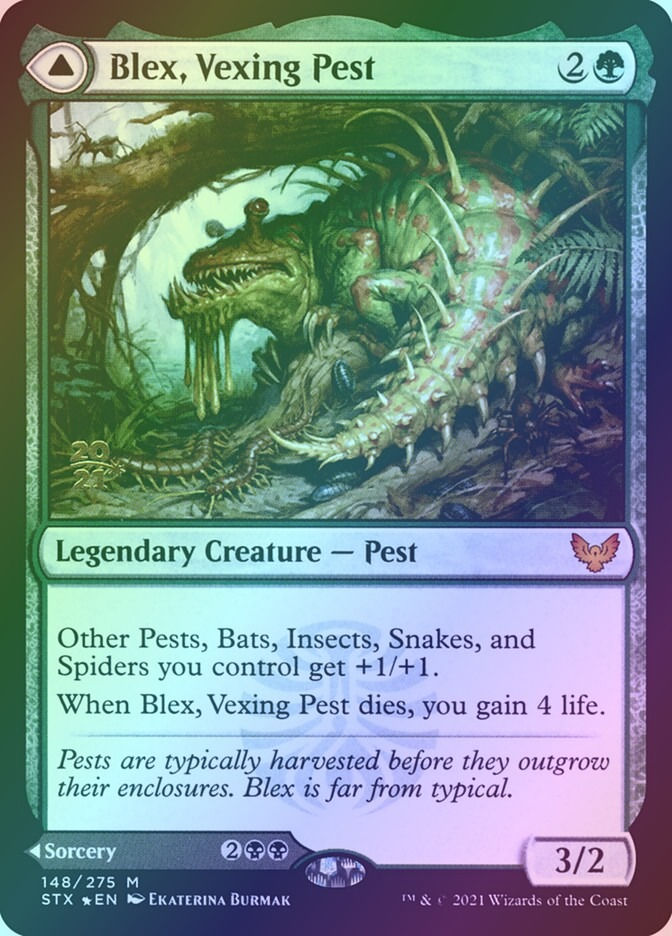 Blex, Vexing Pest // Search for Blex (PSTX) (148s) / Foil — cara 1 de 2