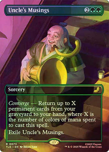 Uncle's Musings (TLE) (73) / Borderless / Foil