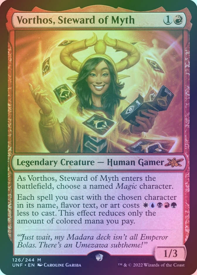 Vorthos, Steward of Myth (UNF) (126) / Foil