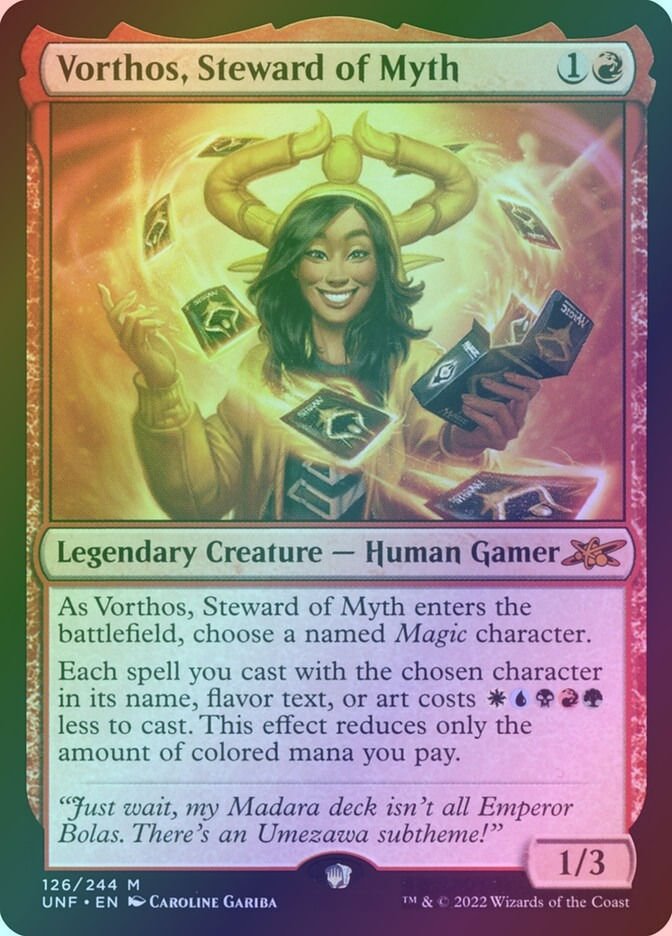 Vorthos, Steward of Myth (UNF) (126) / Foil