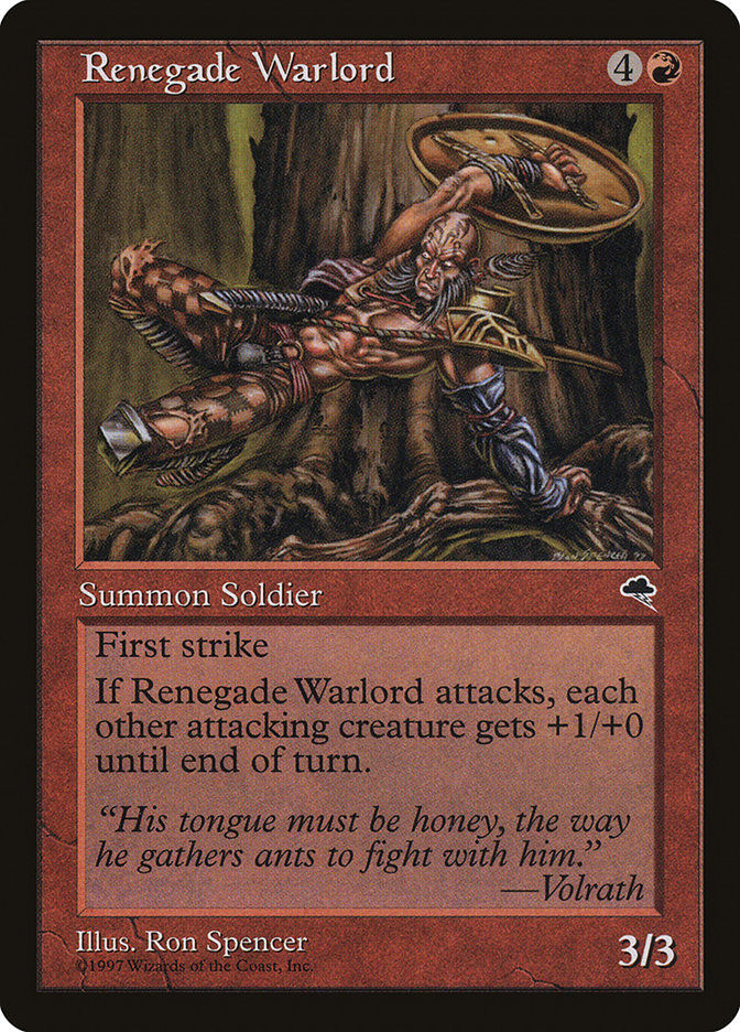 Renegade Warlord (TMP) (197)