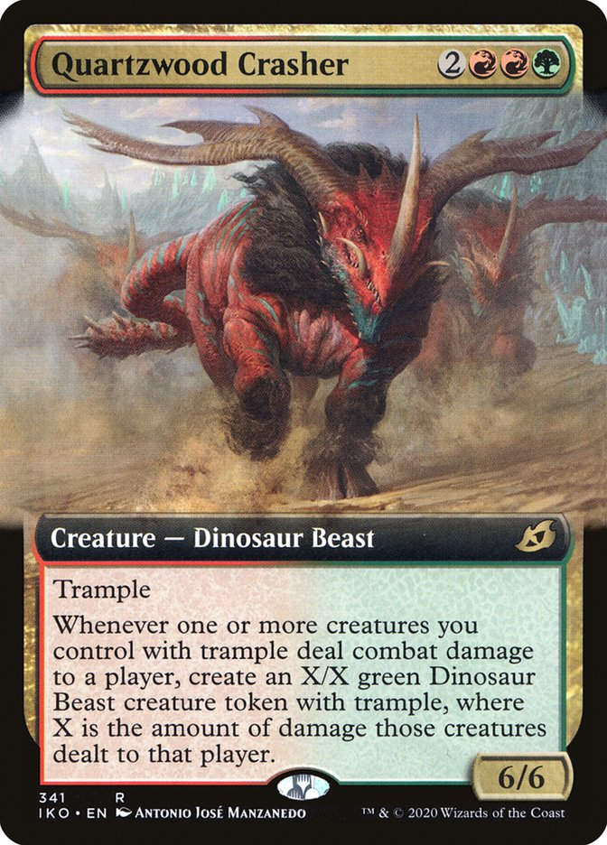 Quartzwood Crasher (IKO) (341) / Extended Art