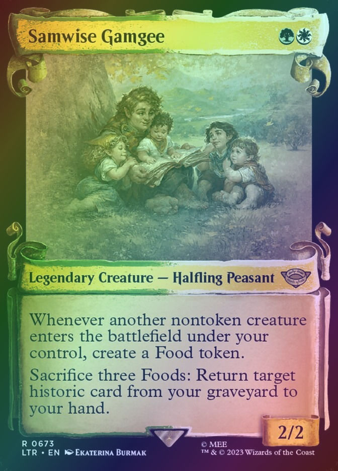 Samwise Gamgee (LTR) (673) / Showcase / Foil