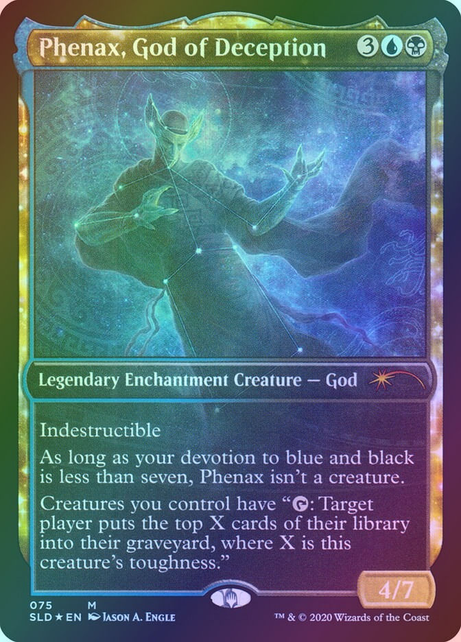Phenax, God of Deception (SLD) (75) / Showcase / Foil