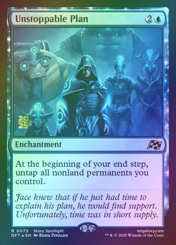 Unstoppable Plan (PDFT) (72s) / Foil
