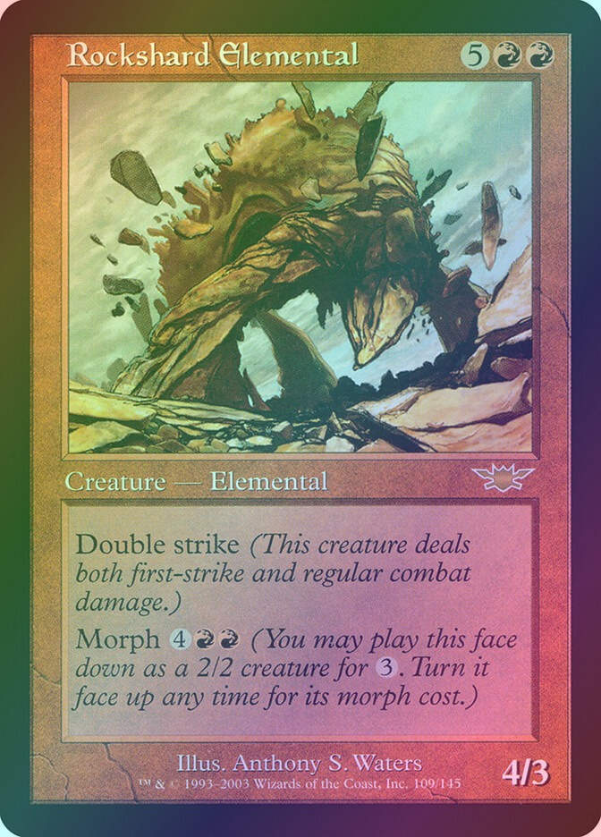 Rockshard Elemental (LGN) (109) / Foil