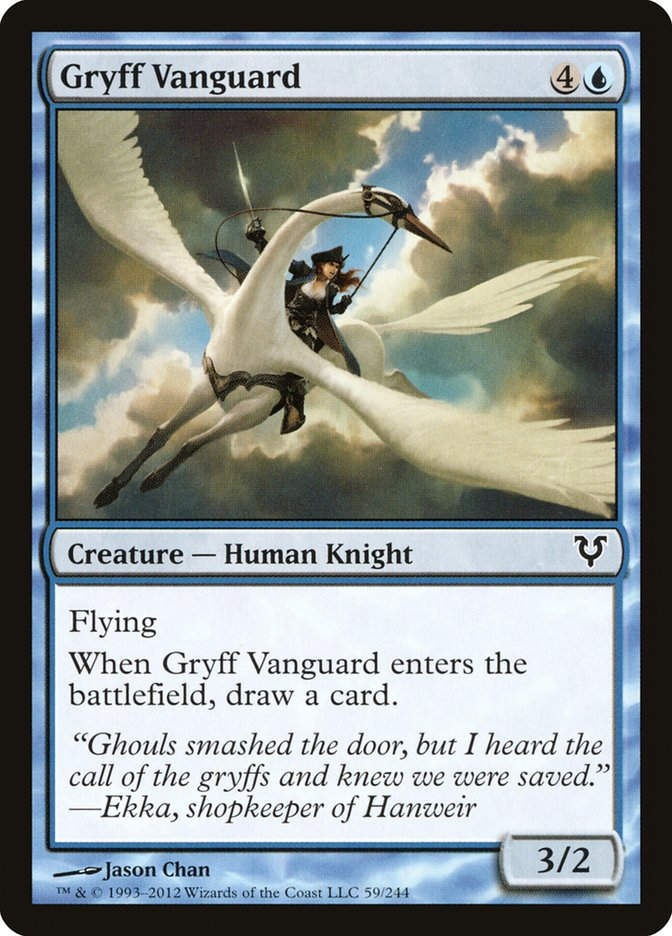 Gryff Vanguard (AVR) (59) / Foil