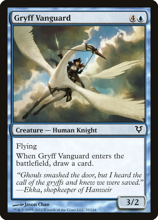 Gryff Vanguard (AVR) (59) / Foil