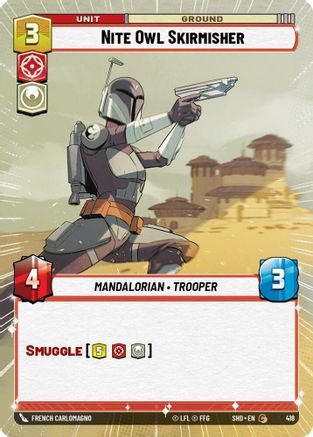 Nite Owl Skirmisher (Hyperspace) (SHD_#418) / Foil