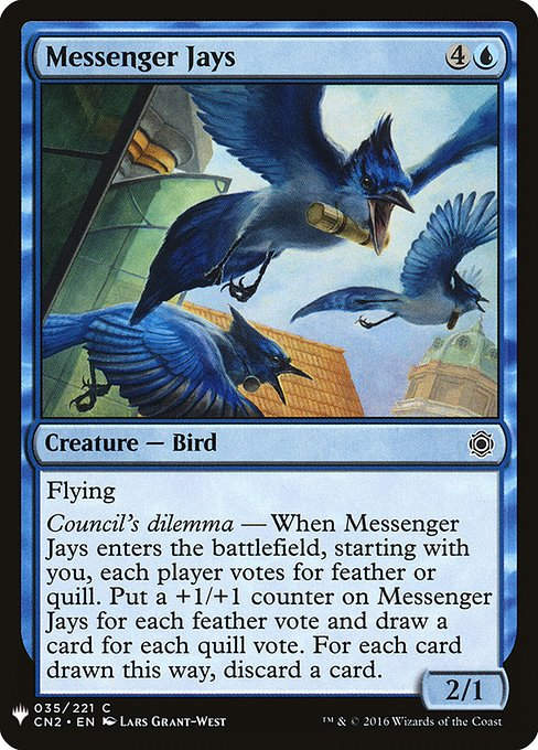Messenger Jays (PLST) (CN2-35)