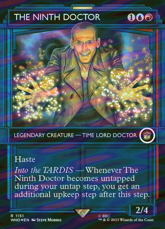 The Ninth Doctor (WHO) (1151) / Borderless / Showcase / Surge Foil