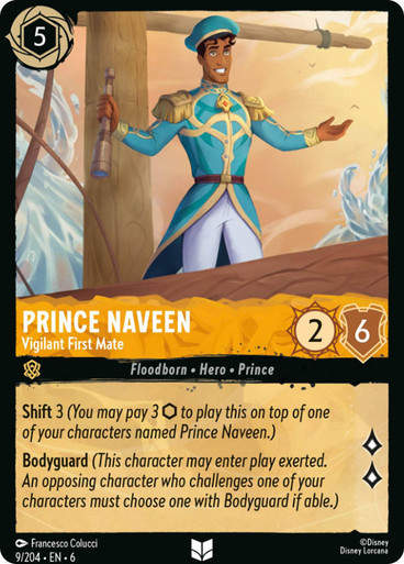 Prince Naveen - Vigilant First Mate (LOR_AZU)