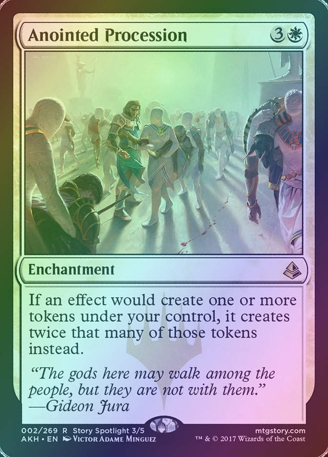 Anointed Procession (AKH) (2) / Foil