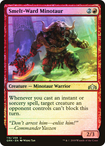 Smelt-Ward Minotaur (GRN) (116) / Foil