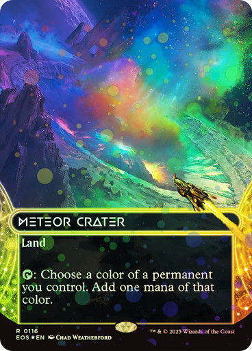 Meteor Crater (EOS) (116) Galaxy Foil
