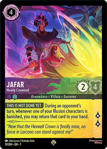 Jafar - Newly Crowned (LOR_ARC) / Foil