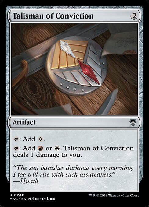 Talisman of Conviction (mkc) (240)