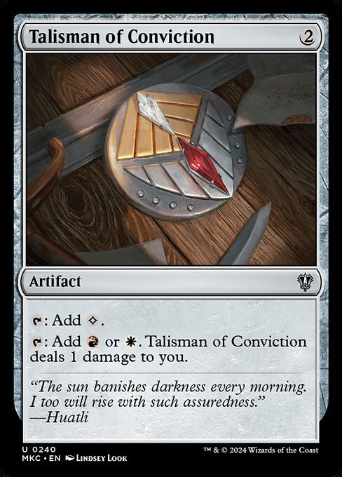 Talisman of Conviction (mkc) (240)