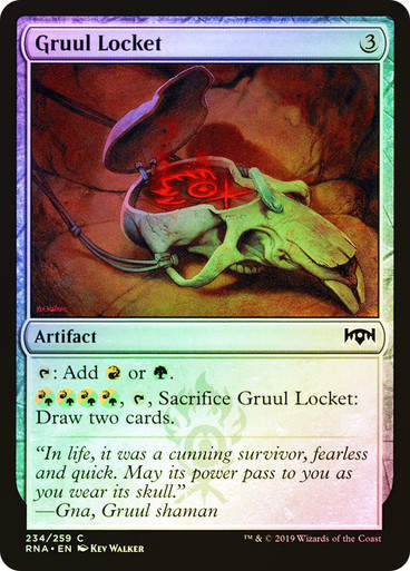 Gruul Locket (RNA) (234) / Foil