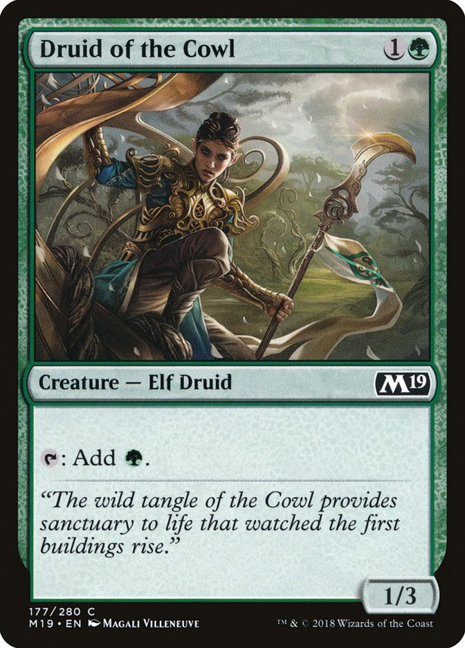 Druid of the Cowl (M19) (177)