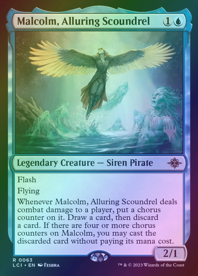 Malcolm, Alluring Scoundrel (PLCI) (63p) / Foil