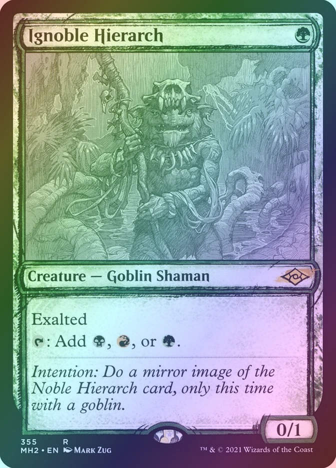 Ignoble Hierarch (MH2) (355) / Showcase / Foil