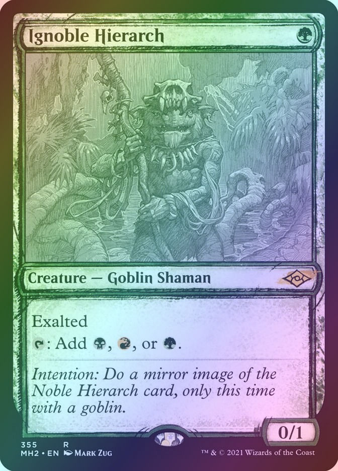 Ignoble Hierarch (MH2) (355) / Showcase / Foil