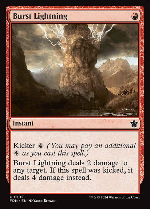 Burst Lightning (FDN) (192)