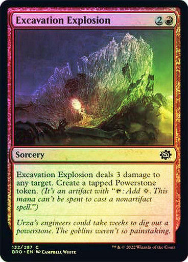 Excavation Explosion (BRO) / Foil